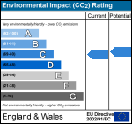Environmental (CO₂) Impact Rating of 74 Eldon Street: Current 75 / Potential 79